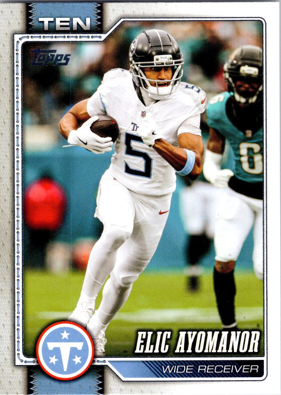 2026 Topps Flagship Football #194 Elic Ayomanor