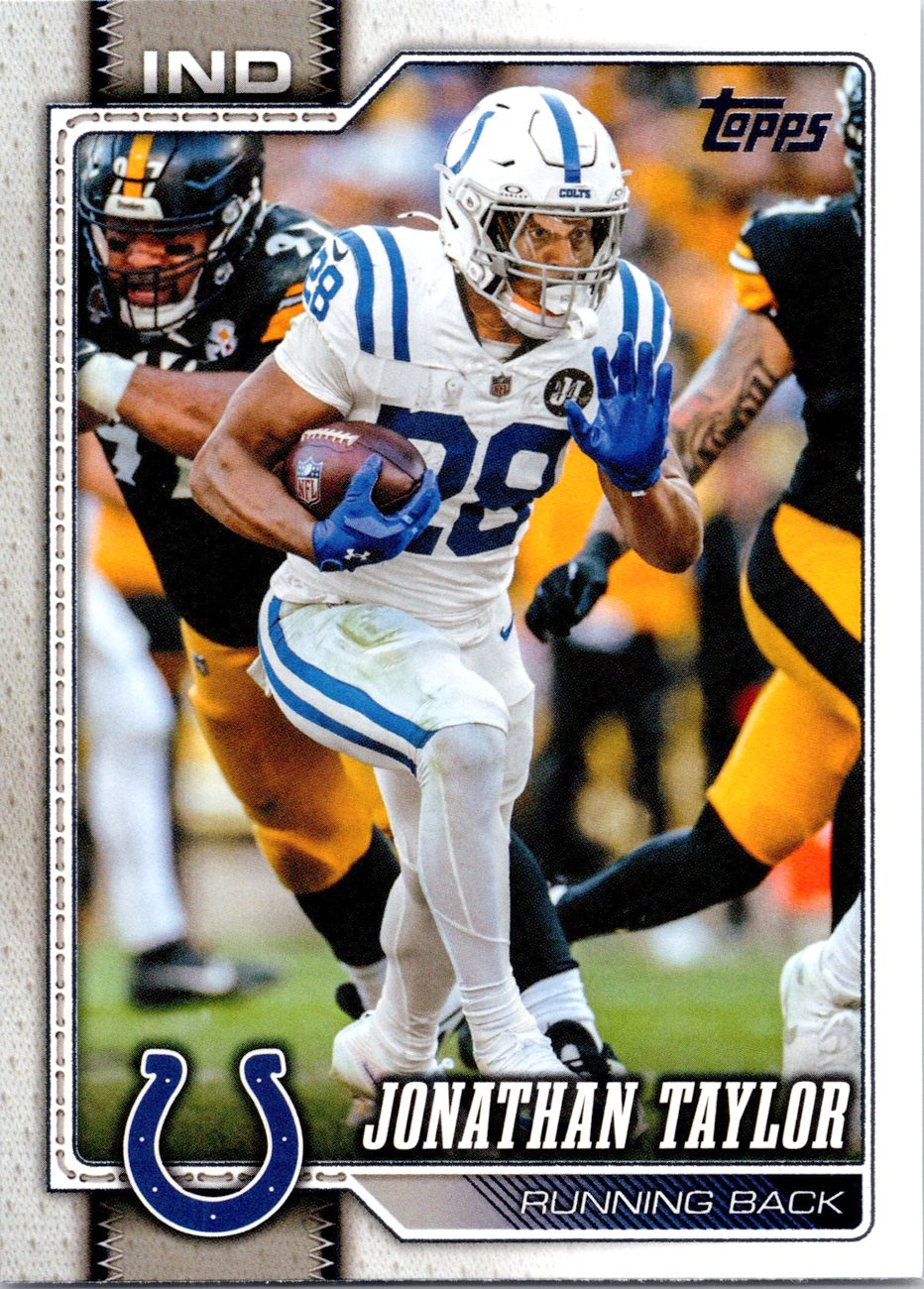 2026 Topps Flagship Football #86 Jonathan Taylor