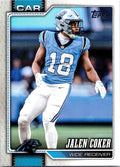2026 Topps Flagship Football #210 Jalen Coker