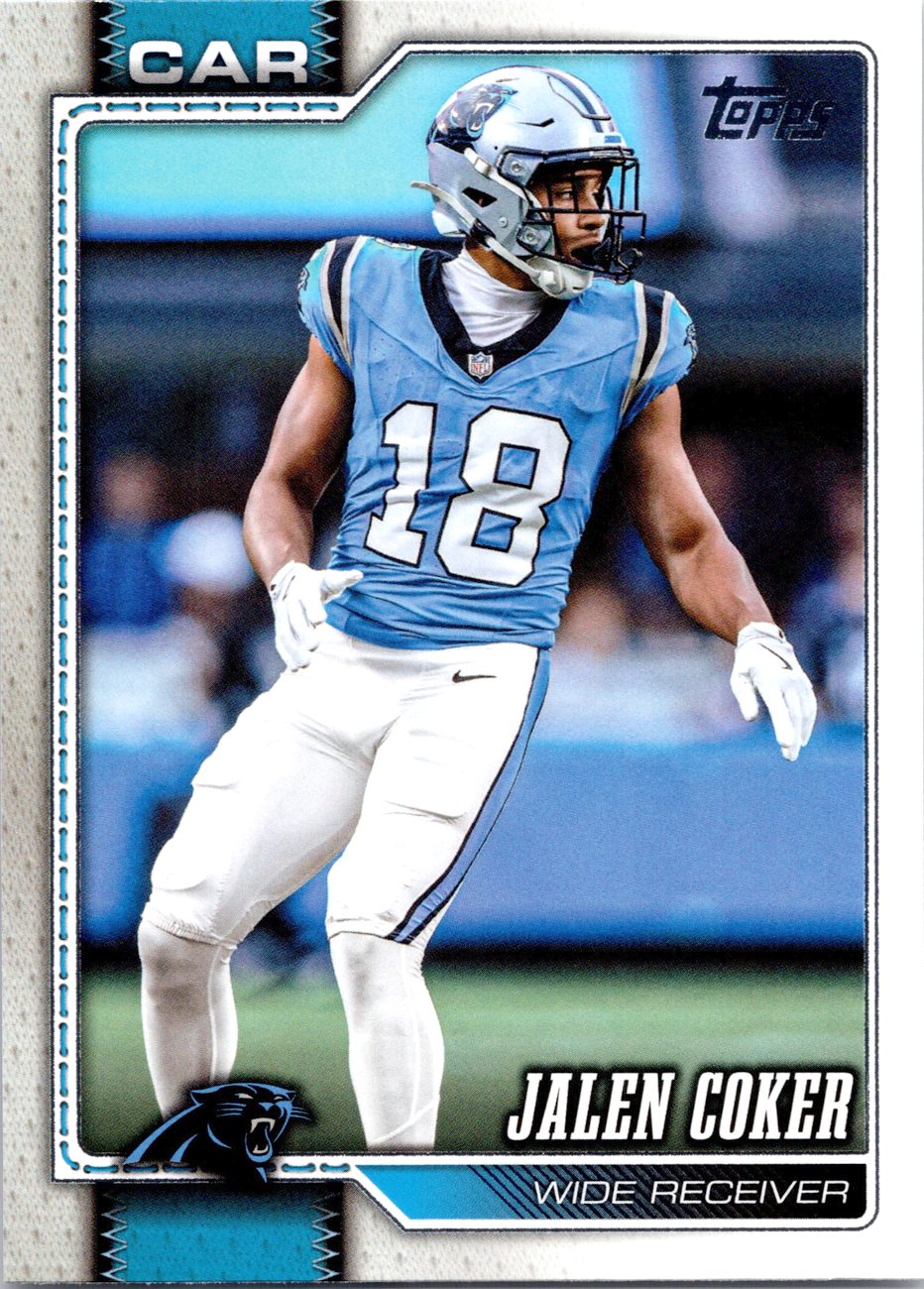 2026 Topps Flagship Football #210 Jalen Coker