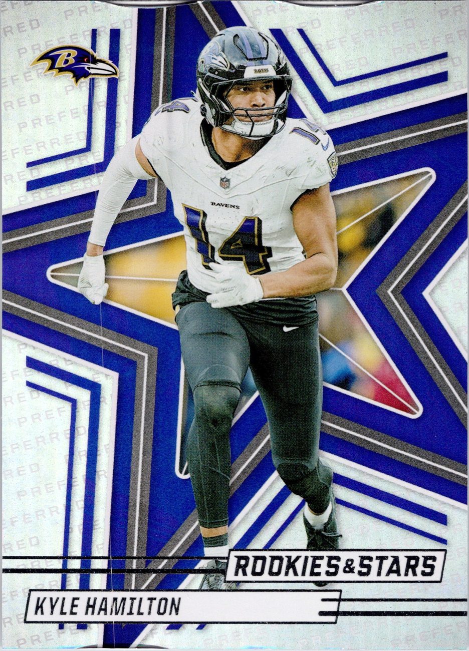 Kyle Hamilton 2025 Panini Rookies &amp; Stars #53 Ravens S
