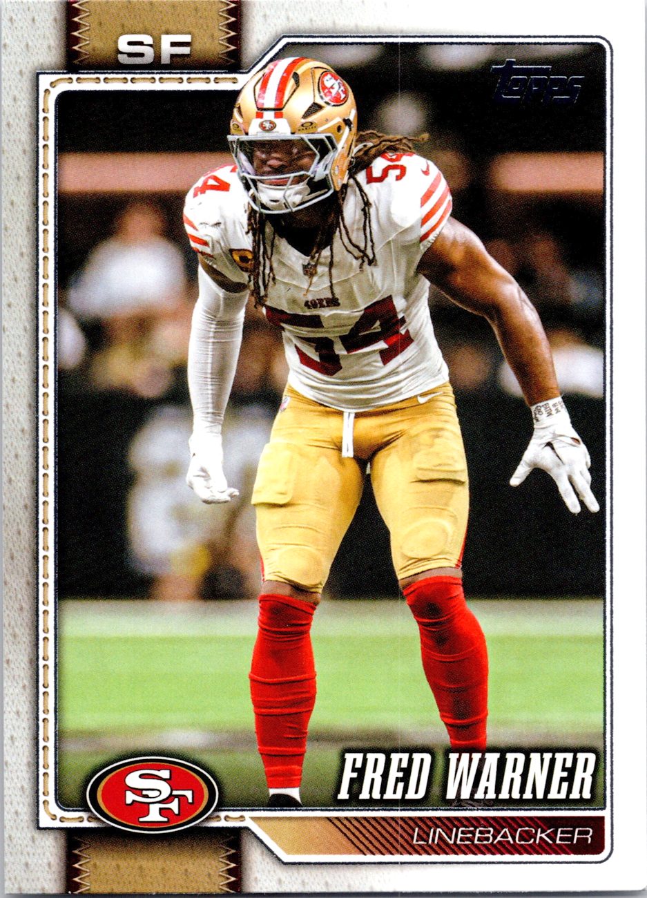 2026 Topps Flagship Football #184 Fred Warner