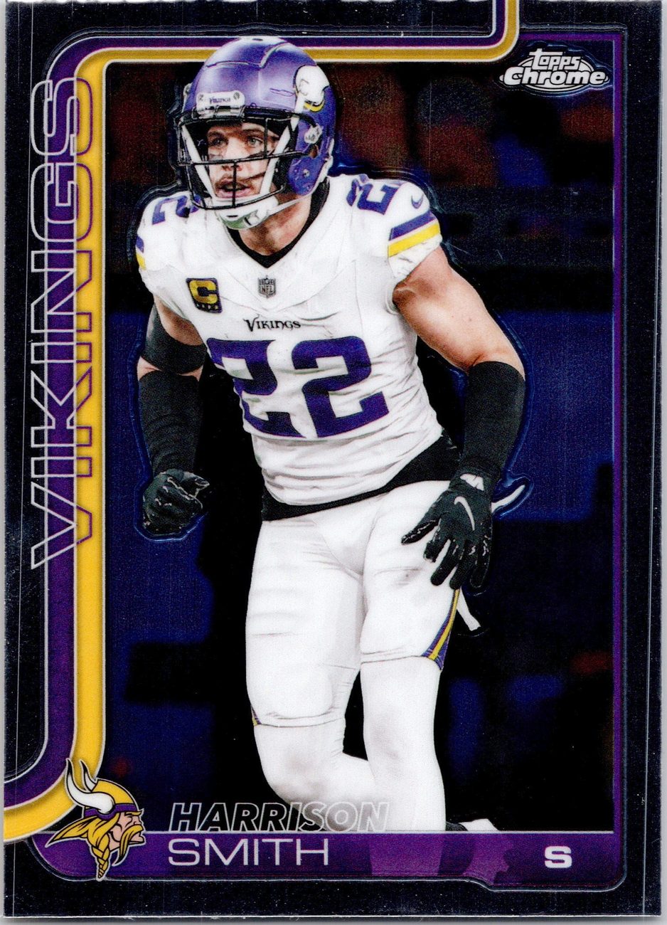 Harrison Smith 2025 Topps Chrome #204 Vikings S