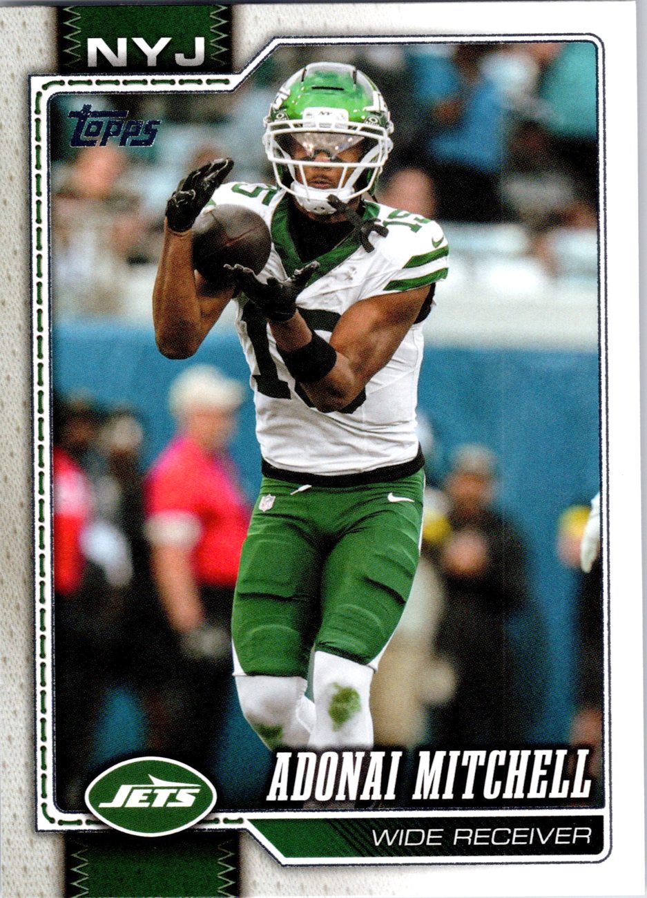 2026 Topps Flagship Football #247 Adonai Mitchell