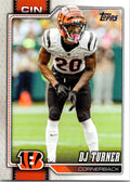2026 Topps Flagship Football #214 DJ Turner