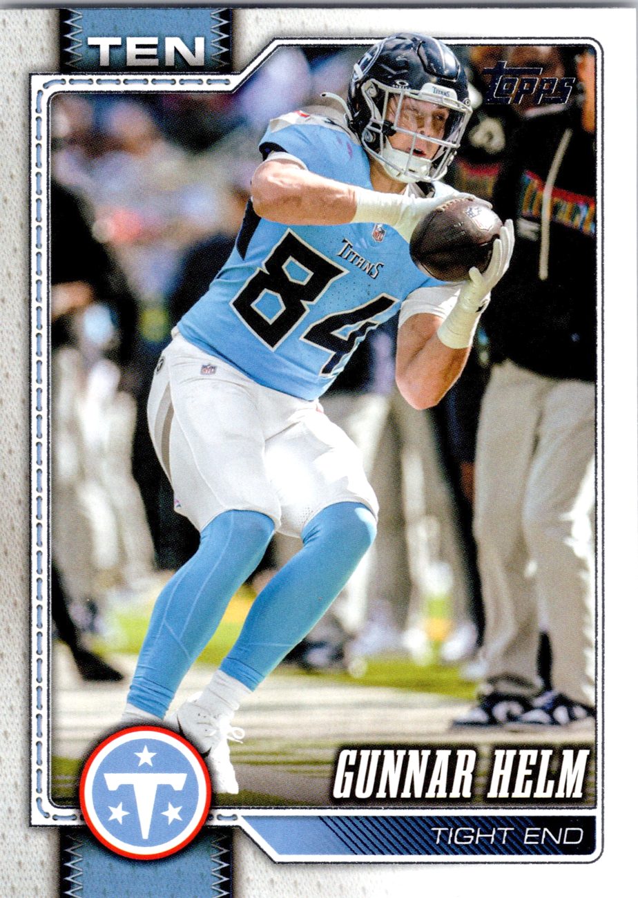 2026 Topps Flagship Football #255 Gunnar Helm