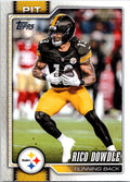 2026 Topps Flagship Football #30 Rico Dowdle