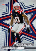 Christian Gonzalez 2025 Panini Rookies &amp; Stars #33 Patriots CB