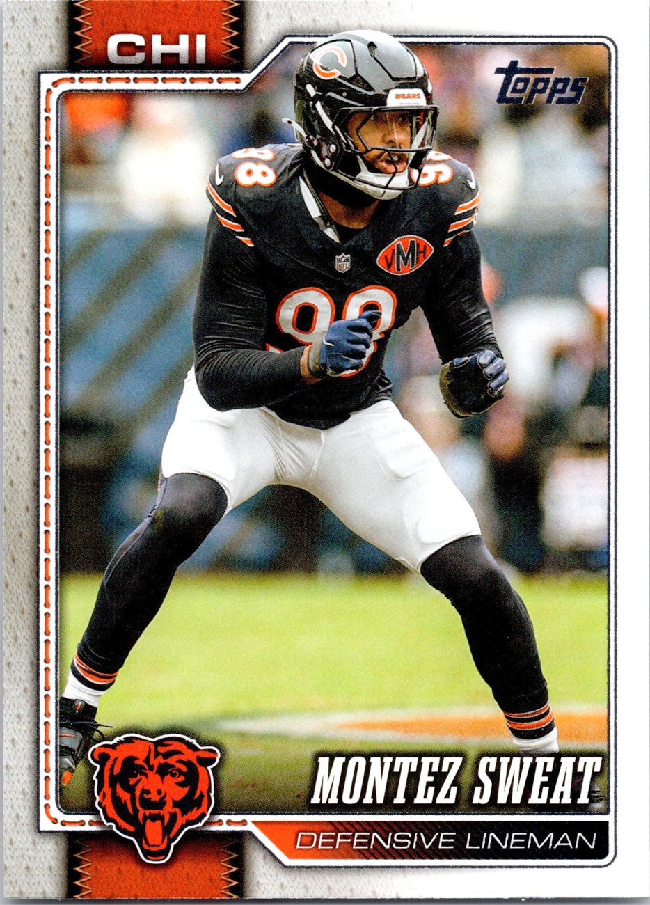 2026 Topps Flagship Football #212 Montez Sweat
