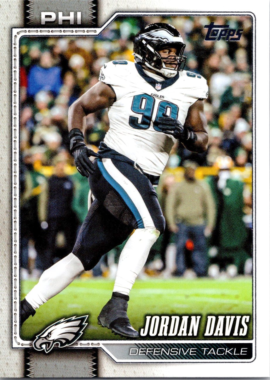 2026 Topps Flagship Football #168 Jordan Davis