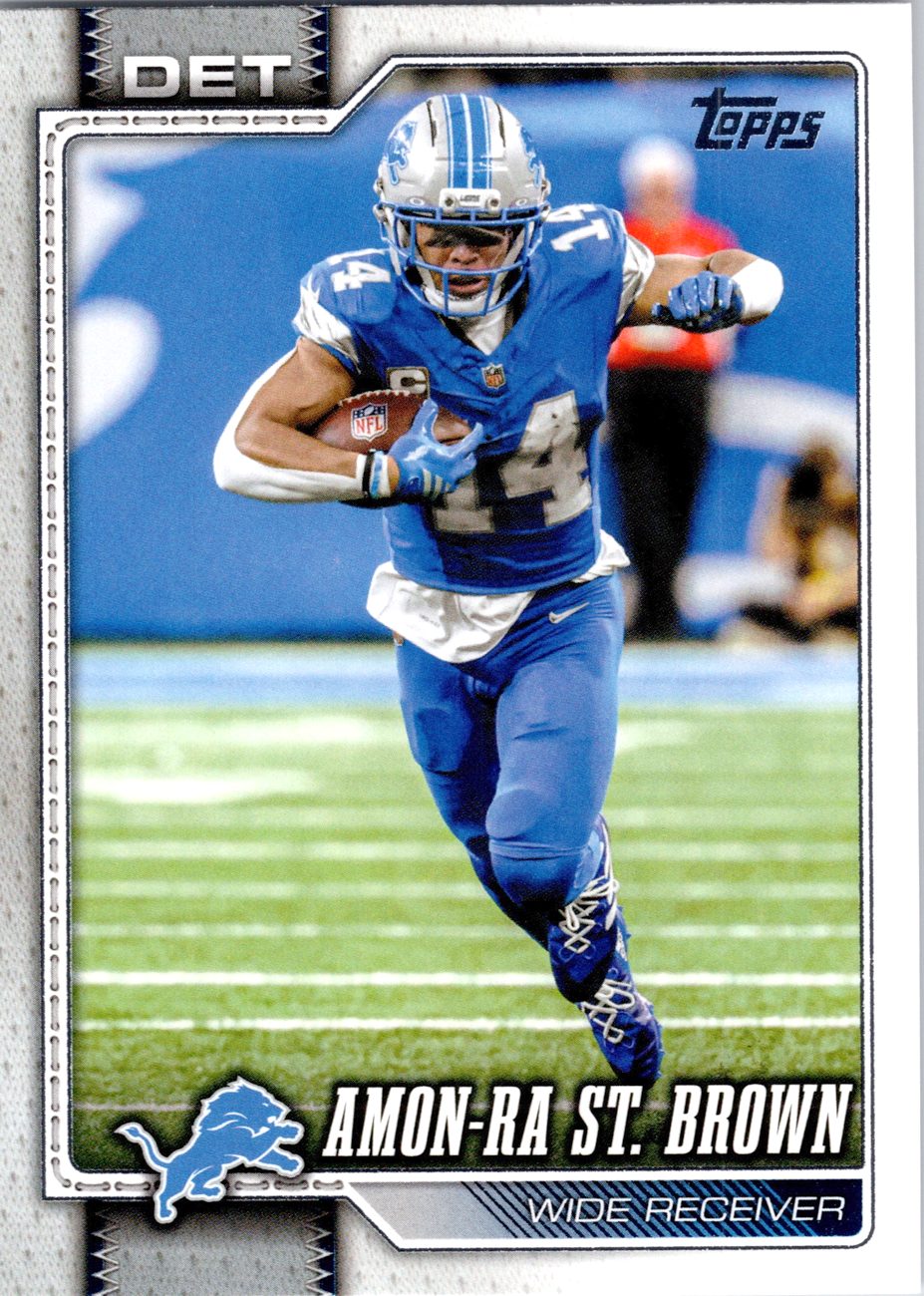 2026 Topps Flagship Football #66 Amon-Ra St. Brown