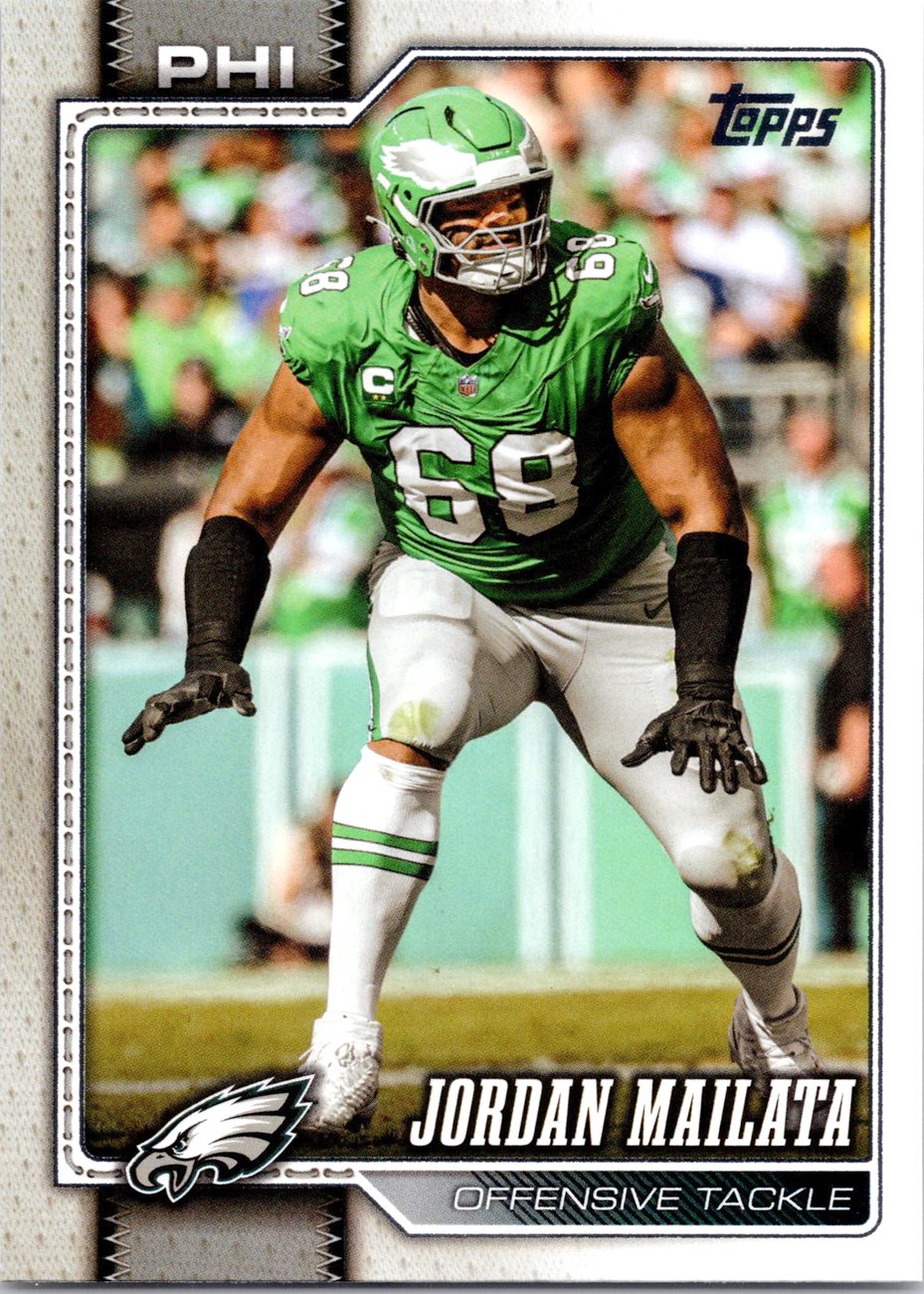 2026 Topps Flagship Football #166 Jordan Mailata