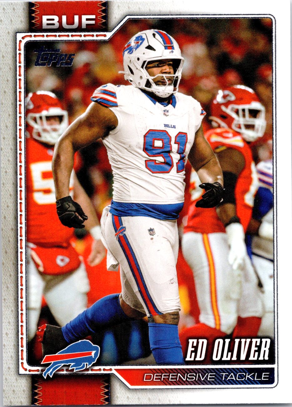 2026 Topps Flagship Football #208 Ed Oliver