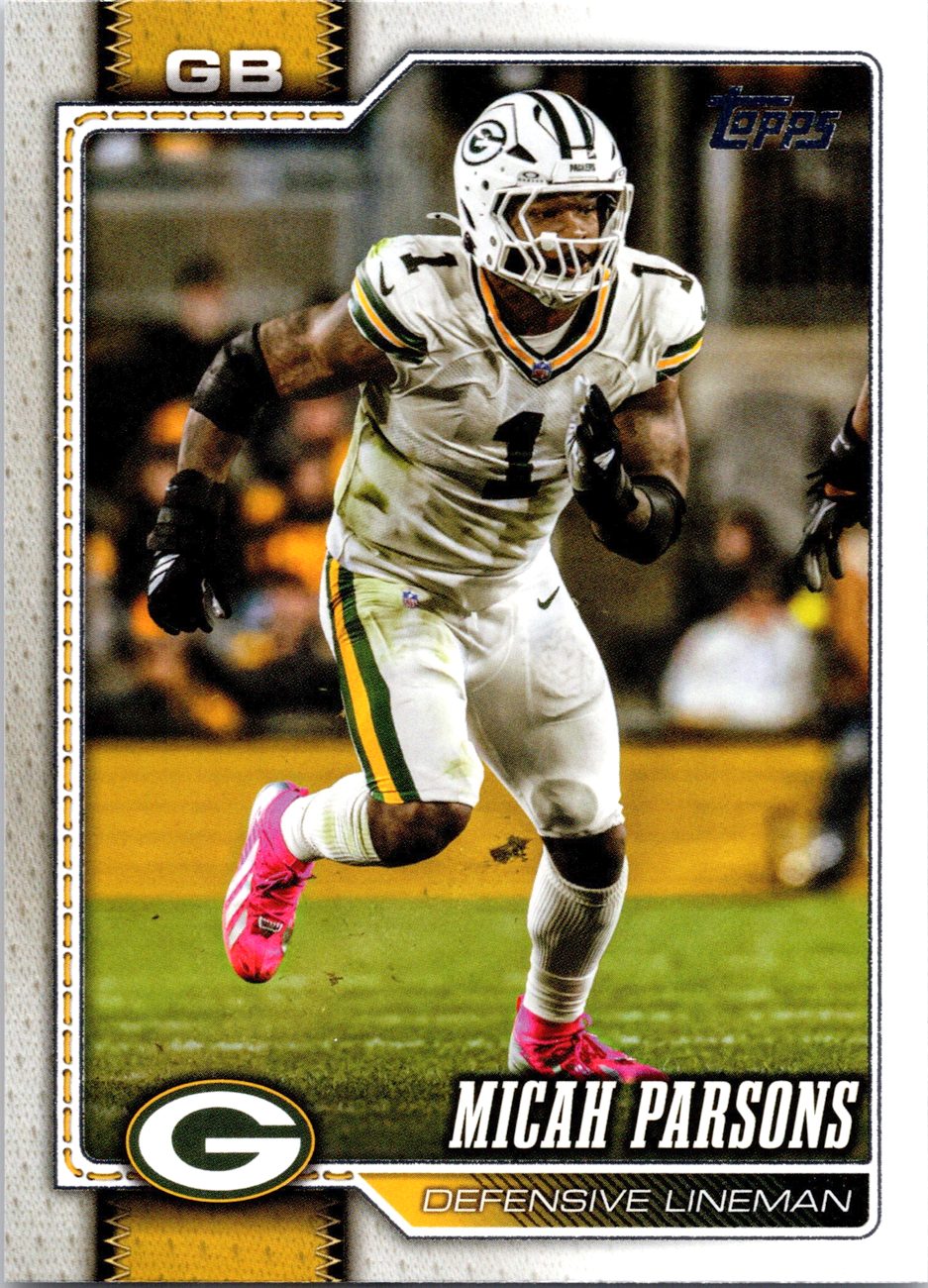2026 Topps Flagship Football #72 Micah Parsons