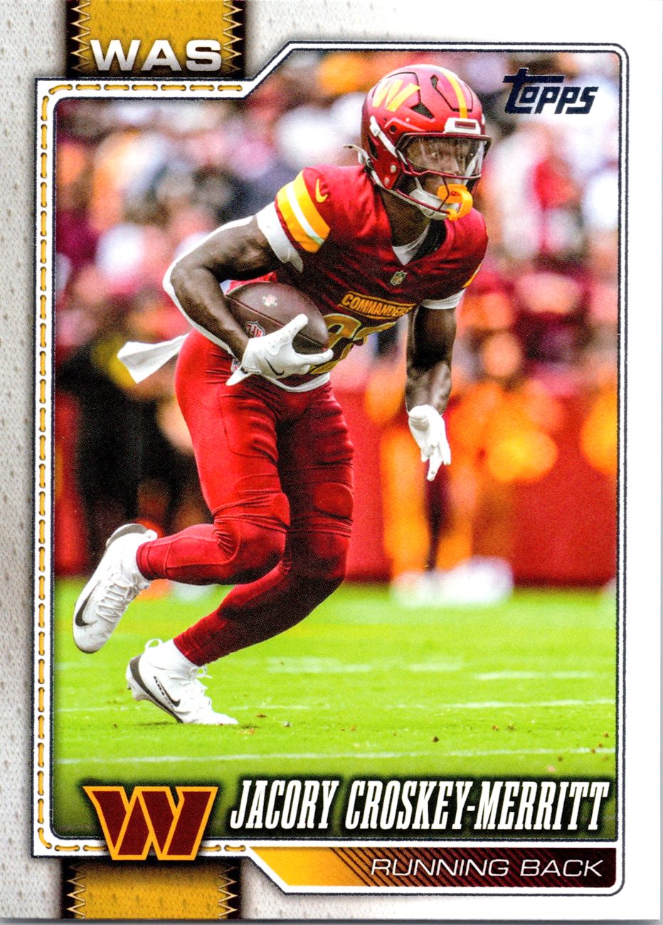 2026 Topps Flagship Football #197 Jacory Croskey-Merritt