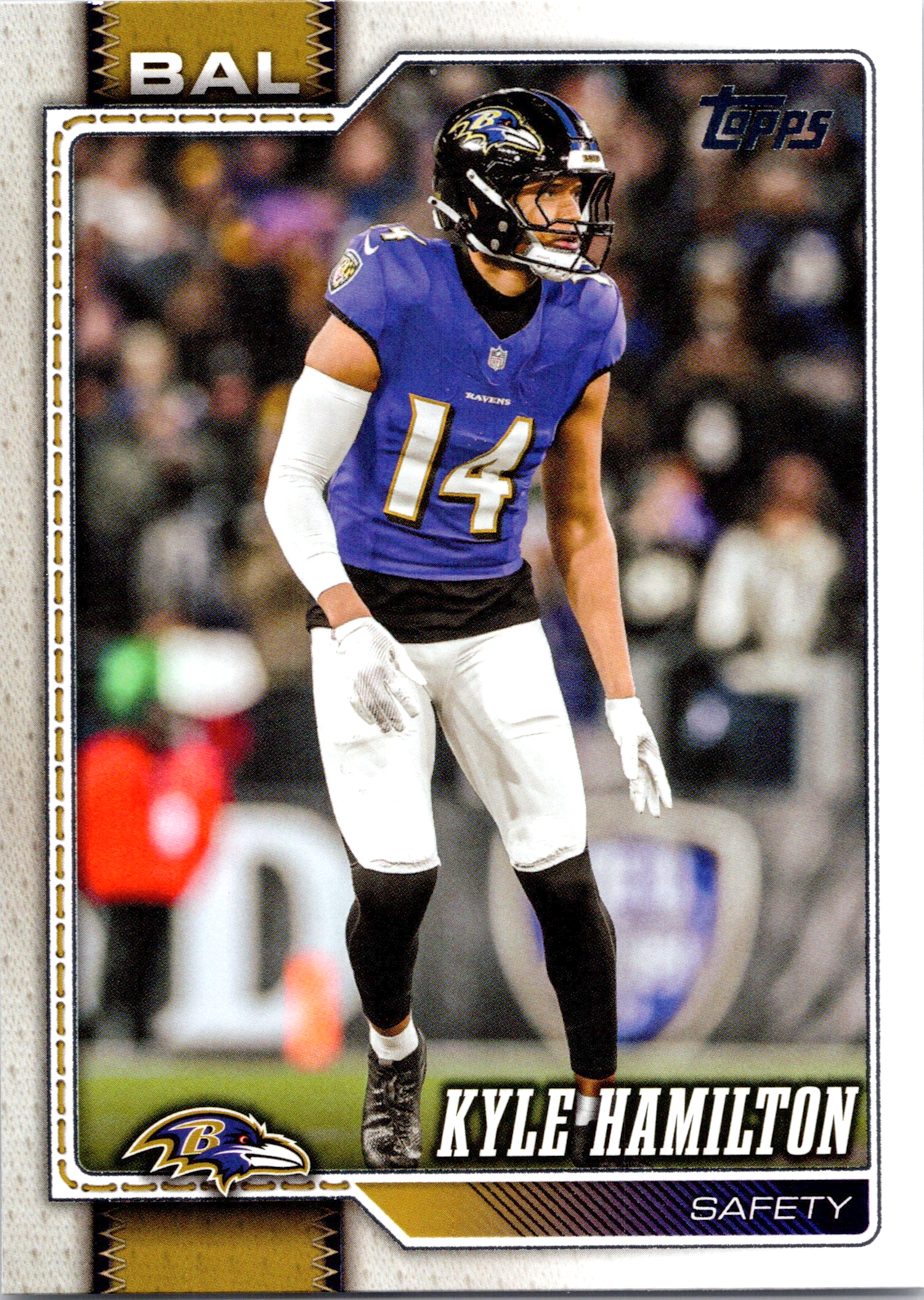 2026 Topps Flagship Football #19 Kyle Hamilton