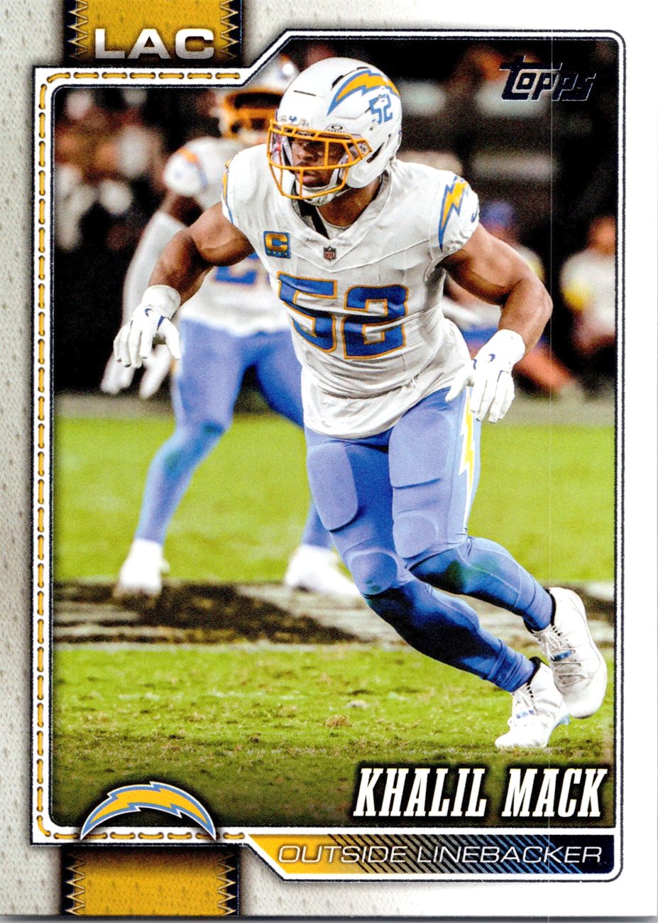 2026 Topps Flagship Football #108 Khalil Mack