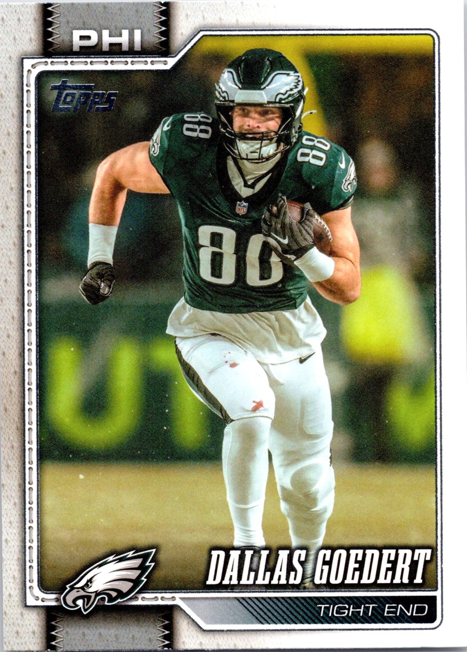 2026 Topps Flagship Football #170 Dallas Goedert