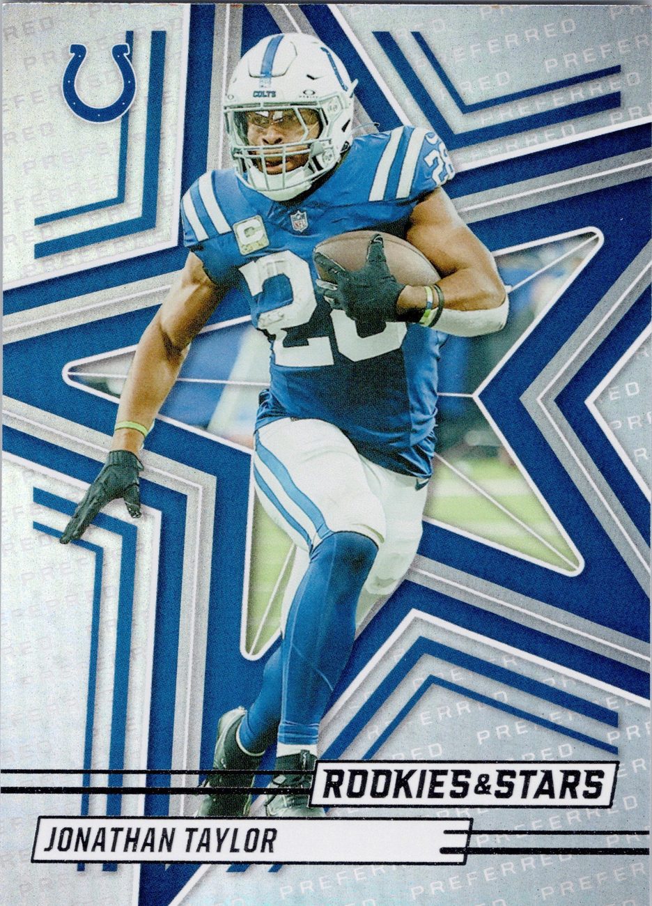 Jonathan Taylor 2025 Panini Rookies &amp; Stars #80 Colts RB