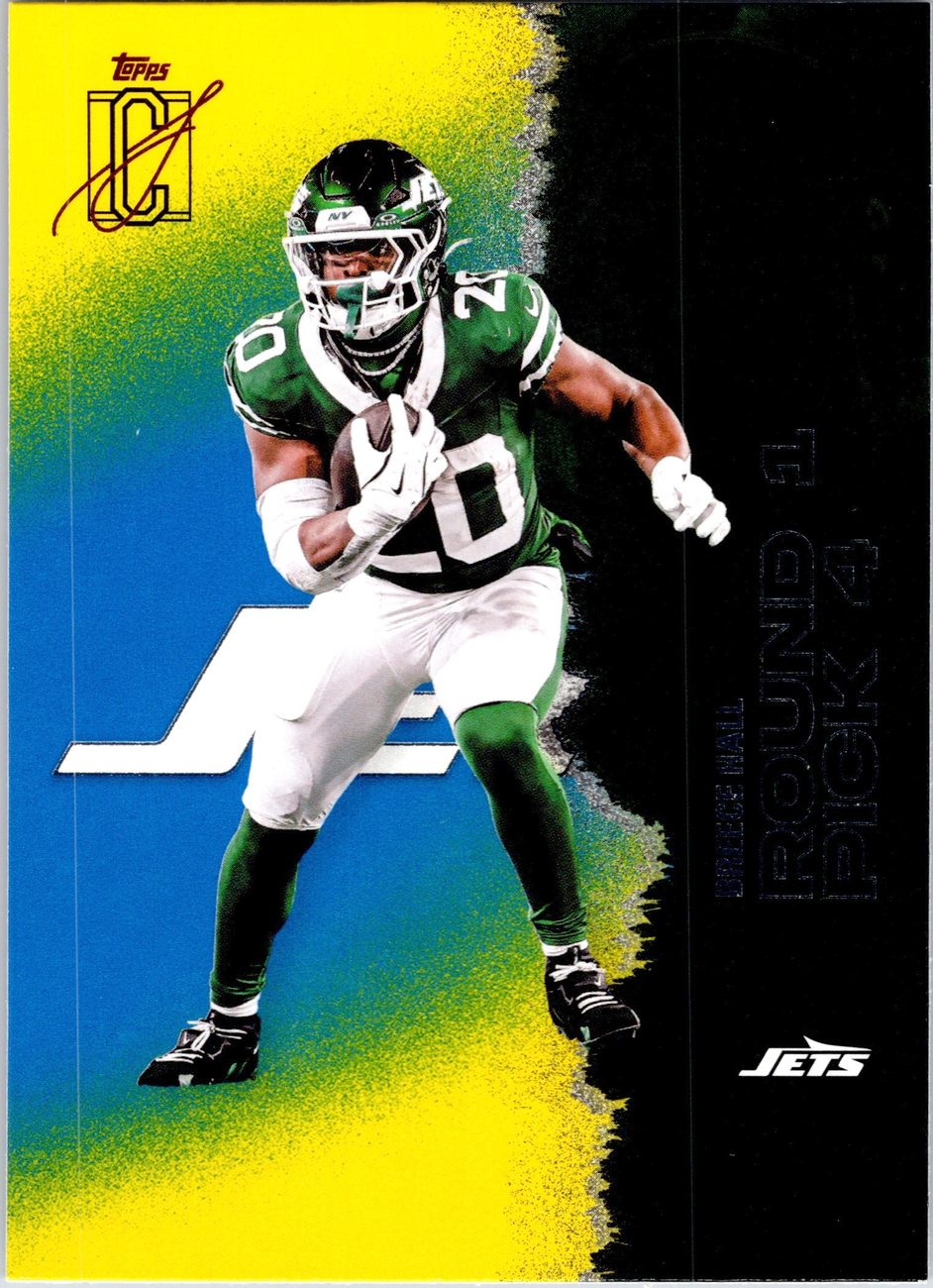 Breece Hall 2025 Topps Signature Class #92 Jets RB
