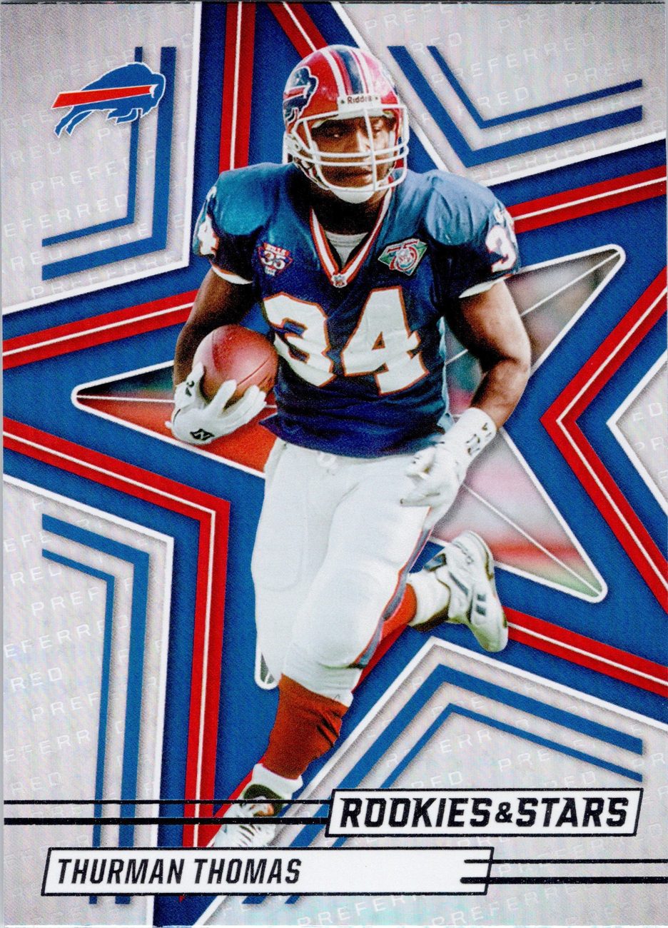 Thurman Thomas 2025 Panini Rookies &amp; Stars #28 HOF Bills RB