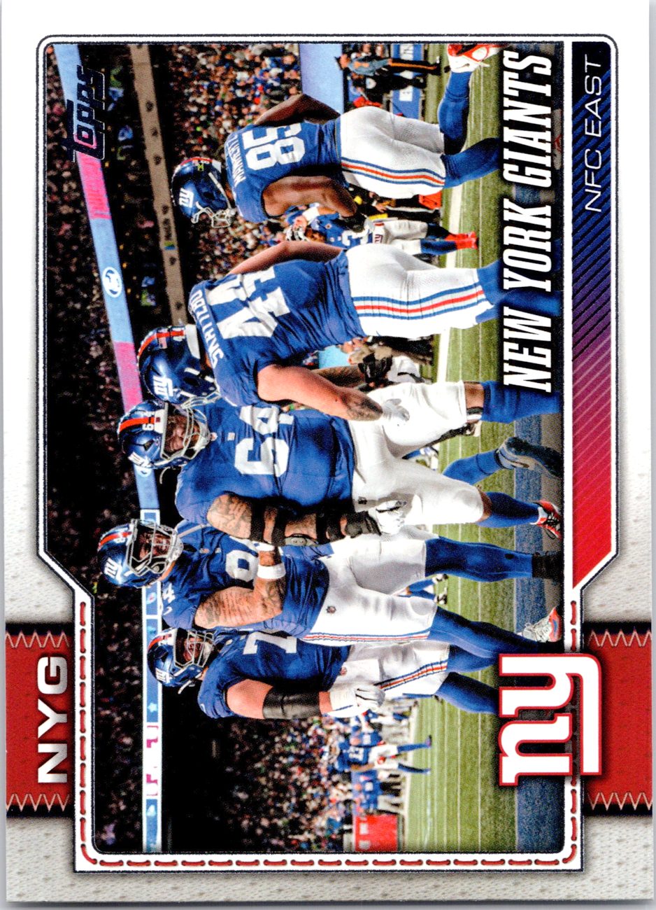 2026 Topps Flagship Football #275 New York Giants
