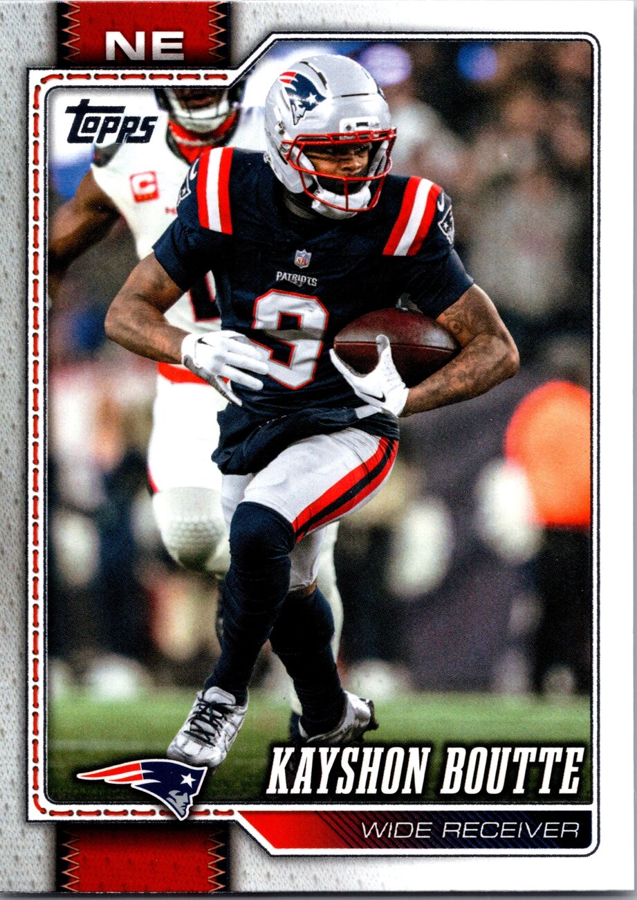 2026 Topps Flagship Football #242 Kayshon Boutte