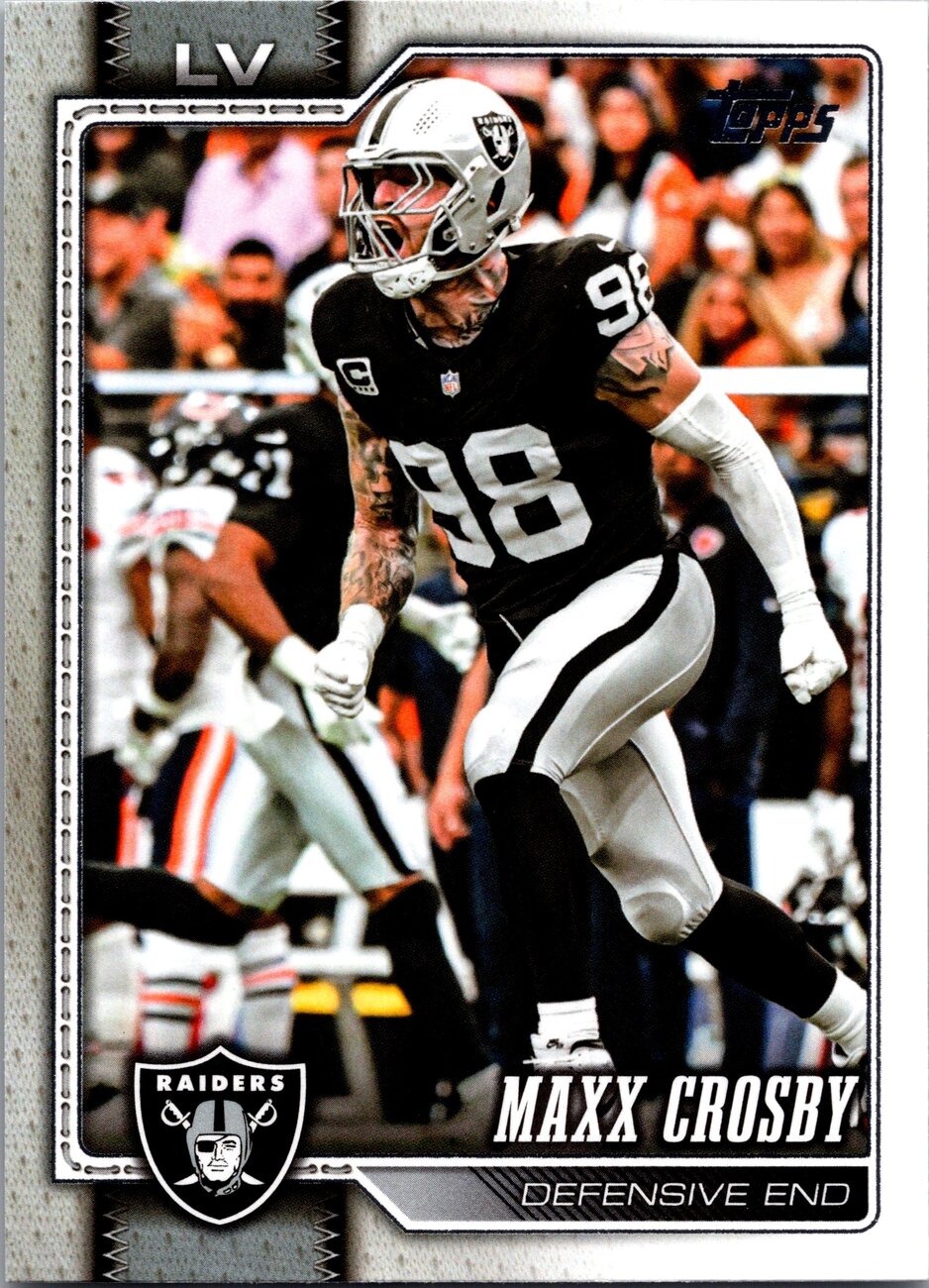 2026 Topps Flagship Football #122 Maxx Crosby