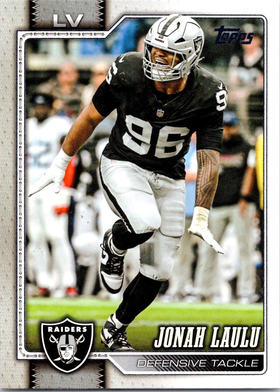 2026 Topps Flagship Football #235 Jonah Laulu