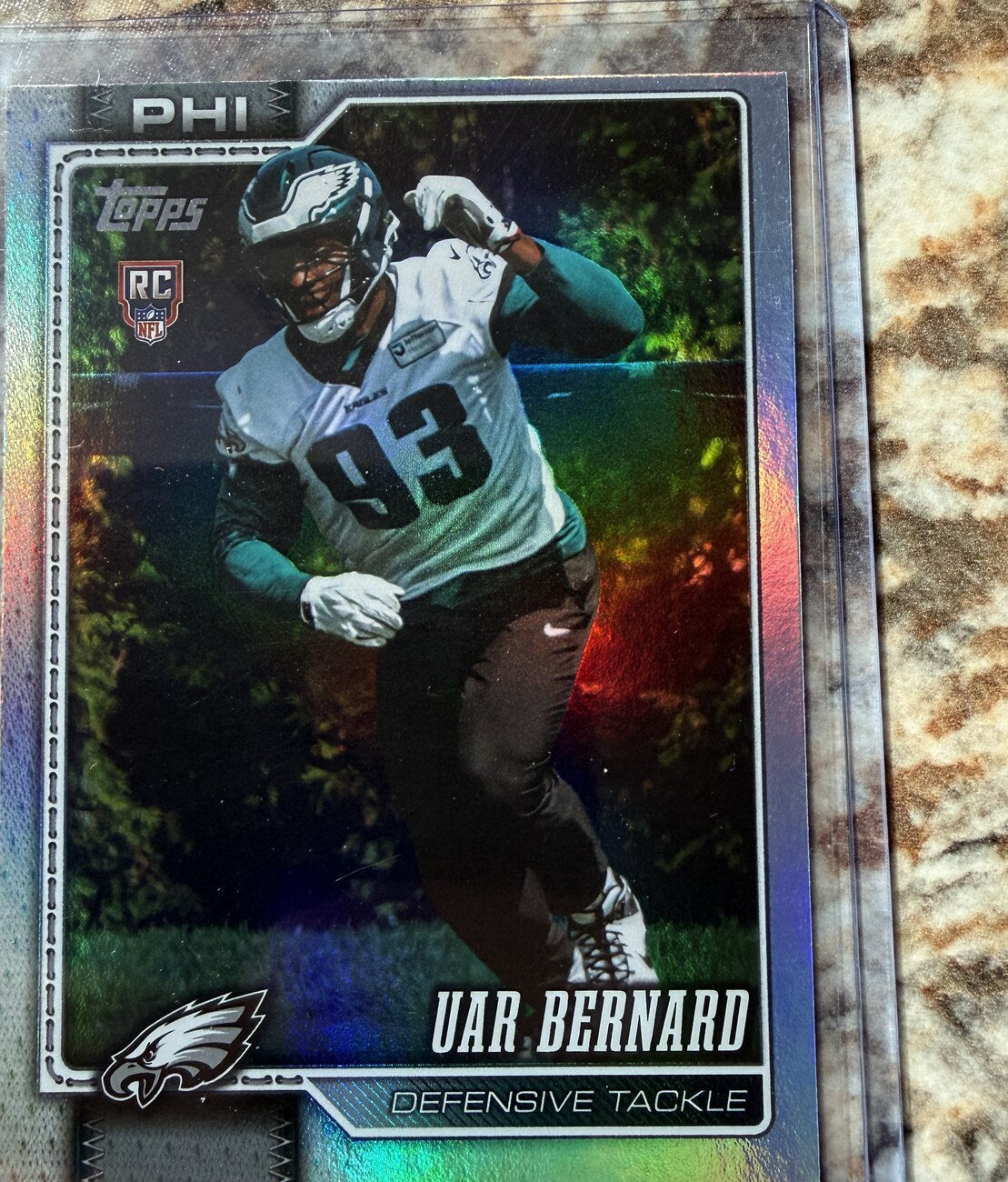 2026 Topps Flagship Football #400 Uar Bernard RC