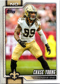 2026 Topps Flagship Football #244 Chase Young