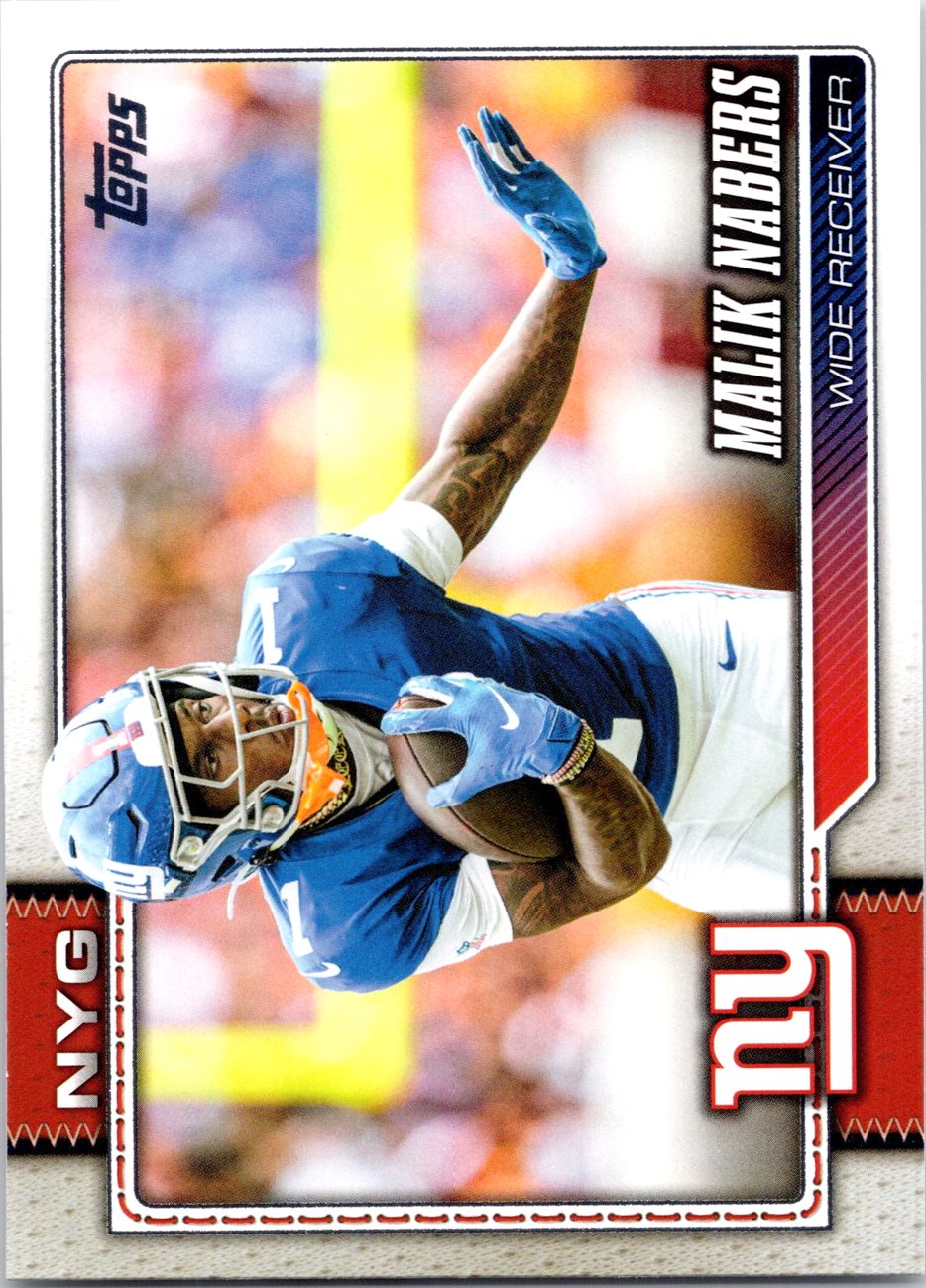 2026 Topps Flagship Football #153 Malik Nabers