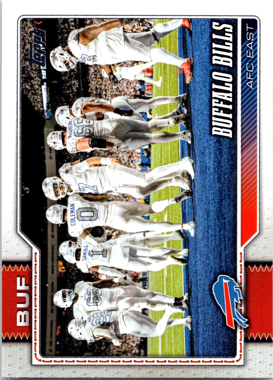 2026 Topps Flagship Football #279 Buffalo Bills
