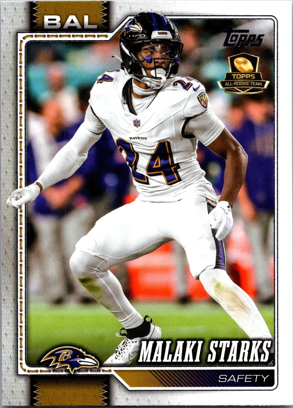 2026 Topps Flagship Football #207 Malaki Starks